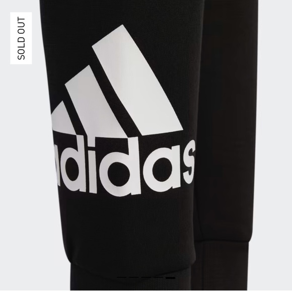 Adidas - Big Boys BADGE OF SPORT JOGGER PANTS Size Large (14/16) - Picture 9 of 9